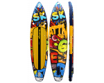Skatinger Graffiti Yellow Touring SUP daska – Smjelost, Kontrast, Performanse