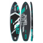 Skatinger Grey Sports Yoga SUP daska – Fokus, Snaga, Preciznost