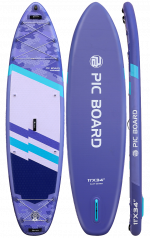 Skatinger Camouflage Purple Allround SUP daska – Stil, Ravnoteža, Svestranost