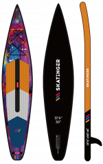 Skatinger CMYK Orange Racing SUP daska – Oštrina, Snaga, Nezaustavljivost