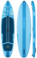 Skatinger Ice Age Blue Touring SUP daska – Smirenost, Jasnoća, Kontrola