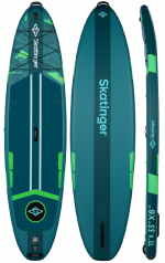Skatinger Ice Age Green Touring SUP daska – Stabilnost, Kontrola, Avantura