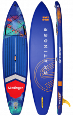 Skatinger Interstellar Blue Touring SUP daska – Stabilnost, Stil i Svestranost