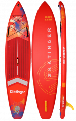 Skatinger Interstellar Red Touring SUP daska – Energija, Stil, Performanse