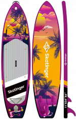 Skatinger Upgraded Sunrise Allround SUP daska – Avantura, Energija, Tropi