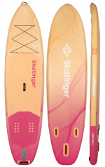 Skatinger Wave Yellow Allround SUP daska – Elegantncija, Stabilnost, Sigurnost