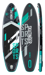 Skatinger Grey Sports Yoga SUP daska – Fokus, Snaga, Preciznost