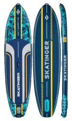 Skatinger Leafy Expedition Blue Allround SUP daska – Brzina, Stabilnost, Kontrola