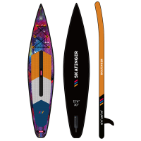 Skatinger CMYK Orange Racing SUP daska – Oštrina, Snaga, Nezaustavljivost