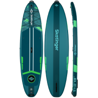 Skatinger Ice Age Green Touring SUP daska – Stabilnost, Kontrola, Avantura