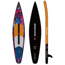 Skatinger CMYK Orange Racing SUP daska – Oštrina, Snaga, Nezaustavljivost