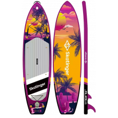 Skatinger Upgraded Sunrise Allround SUP daska – Avantura, Energija, Tropi