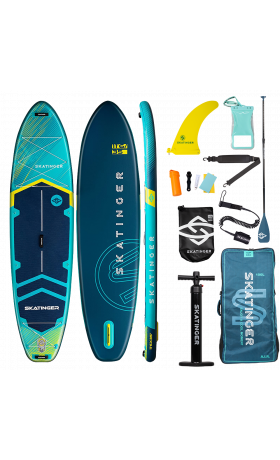 Skatinger Prana Light Blue Tabla SUP Allround – Estabilidad, Comodidad y Ligereza