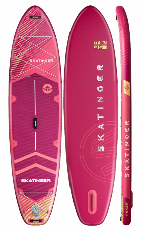 Skatinger Prana Red Tavola SUP Allround – Forza, Equilibrio e Resistenza