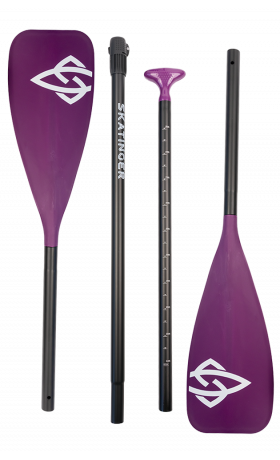 Skatinger Aluminum SUP Double-Blade Paddle
