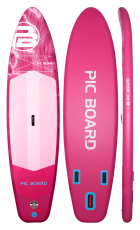 Skatinger Aurora Pink Allround Paddle SUP Board – Spacious, Playful & Empowering