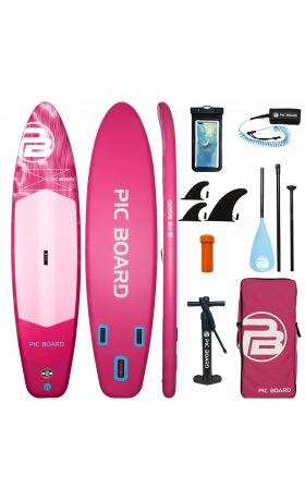 Skatinger Aurora Pink Allround Paddle SUP Board – Spacious, Playful & Empowering