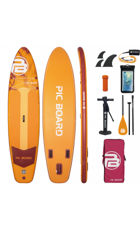 Skatinger Aurora Yellow Allround Paddle SUP Board – Spacious, Stable & Family-Ready