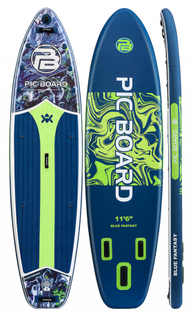 Skatinger Blue Fantasy Allround SUP daska – Energija, Udobnost, Kontrola