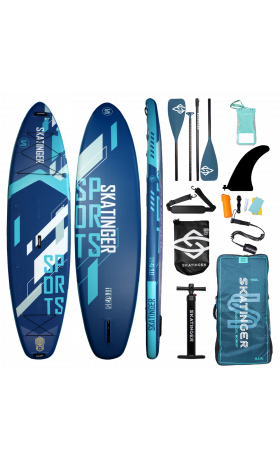 Skatinger Blue Sports Yoga SUP daska – Stabilnost, Ravnoteža, Kontrola