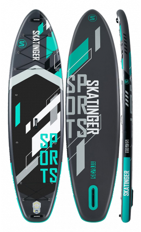 Skatinger Grey Sports Yoga Planche SUP – Concentration, Force, Précision