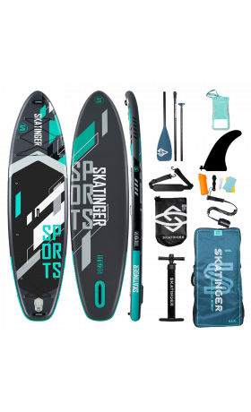 Skatinger Grey Sports Yoga Planche SUP – Concentration, Force, Précision