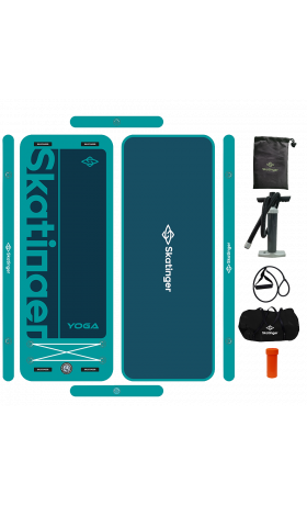 Skatinger Inflatable Yoga Mat – Balance, Flexibility & Versatility