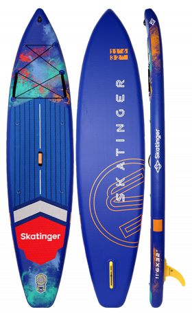 Skatinger Interstellar Blue Touring SUP Board – Stabilität, Stil, Vielseitigkeit