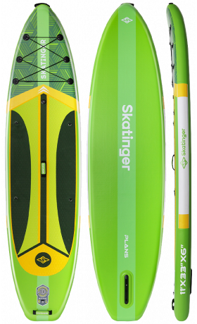 Skatinger Plans Green Touring SUP Board – Geschwindigkeit, Stabilität, Abenteuer