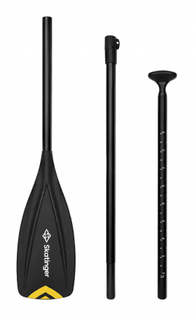Skatinger Screen-Printed Fiberglass SUP Paddle