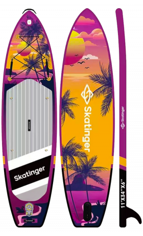 Skatinger Sunrise Allround Paddle SUP Board – Agility, Comfort & Escape