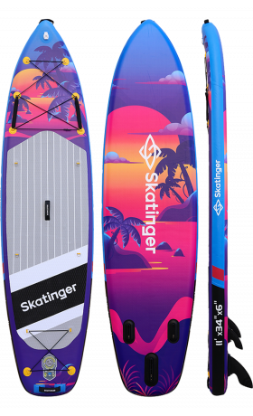 Skatinger Upgraded Sunset Allround SUP daska – Kontrola, Protok, Izdržljivost