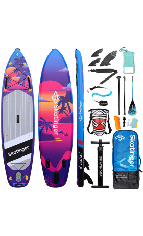 Skatinger Upgraded Sunset Allround SUP daska – Kontrola, Protok, Izdržljivost