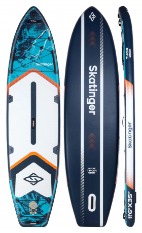 Skatinger Thor Blue Allround Paddle SUP Daska – Lakoća, Stabilnost, Kontrola