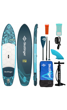 Skatinger Turtle Allround Paddle SUP Board – Stabilität, Komfort, Einzigartigkeit