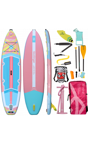 Skatinger White Night Glow SUP daska – Stabilnost, Udobnost, Opuštanje