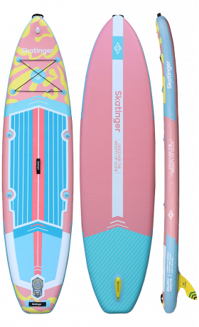 Skatinger White Night Glow SUP daska – Stabilnost, Udobnost, Opuštanje