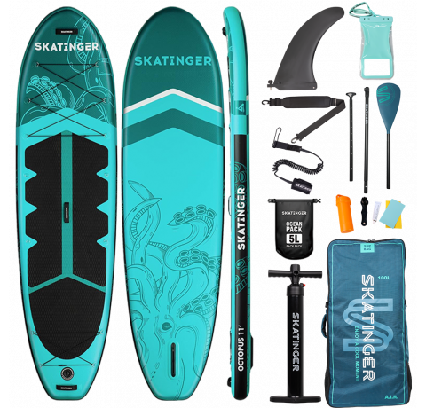 Skatinger Octopus Allround SUP Daska – Snaga, Stabilnost, Kontrola