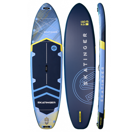 Skatinger Sky Blue Allround SUP daska – Ravnoteža, Preciznost i Udobnost
