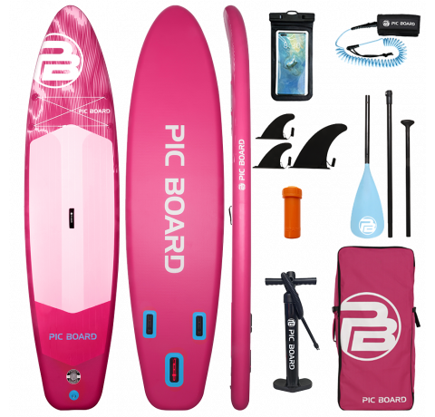Skatinger Aurora Pink Allround Paddle SUP daska – Prostrana, razigrana i osnažujuća