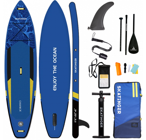Skatinger Chance Blue Allround SUP daska – Svestranost, Stabilnost, Kontrola