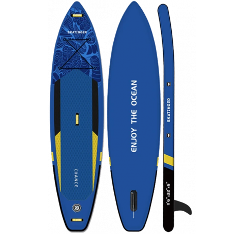 Skatinger Chance Blue Allround SUP daska – Svestranost, Stabilnost, Kontrola
