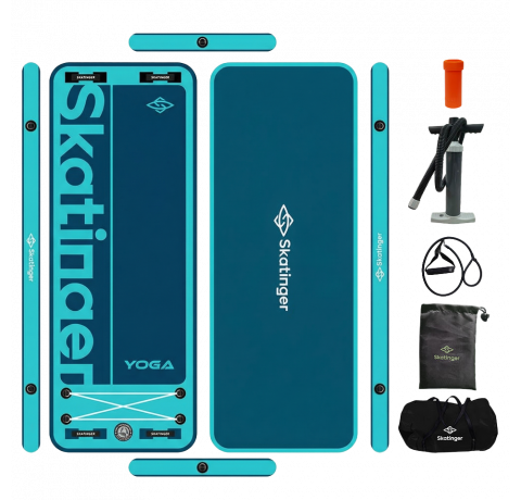 Skatinger Inflatable Yoga Mat – Balance, Flexibility & Versatility