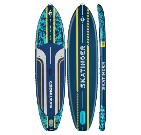 Skatinger Leafy Expedition Blue Allround SUP daska – Brzina, Stabilnost, Kontrola