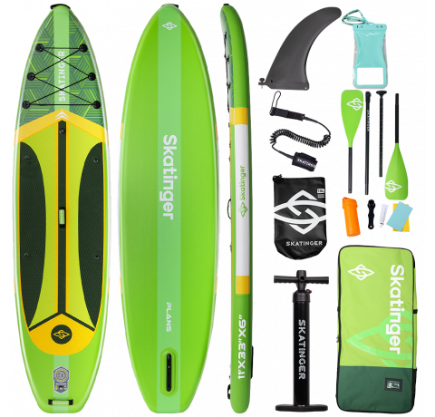 Skatinger Plans Green Touring SUP daska – Brzina, Stabilnost, Avantura