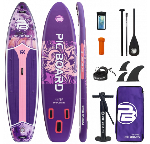 Skatinger Purple Fantasy Allround SUP daska – Stabilnost, Glatkoća, Stil