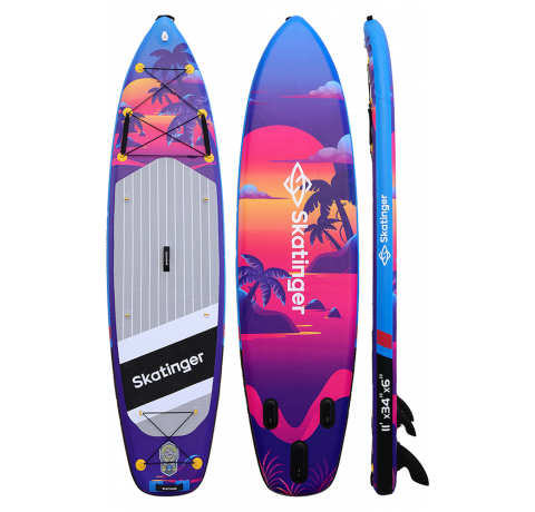 Skatinger Upgraded Sunset Allround SUP daska – Kontrola, Protok, Izdržljivost