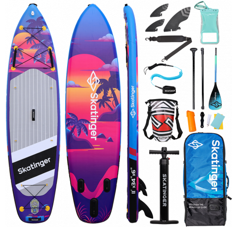 Skatinger Upgraded Sunset Allround SUP daska – Kontrola, Protok, Izdržljivost