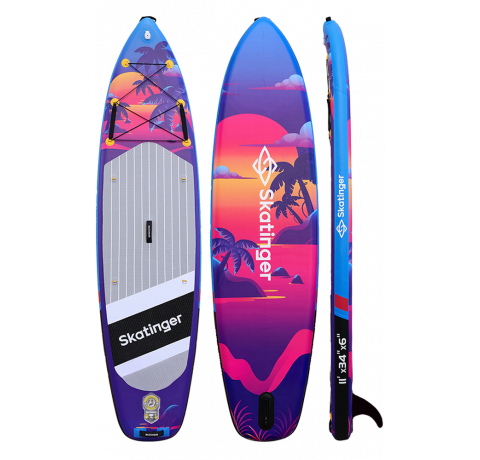 Skatinger Sunset Allround SUP daska – Ravnoteža, Brzina, Sloboda