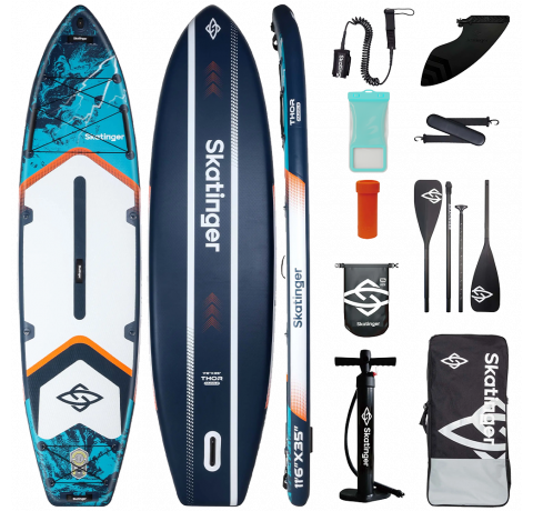 Skatinger Thor Blue Allround Paddle SUP Daska – Lakoća, Stabilnost, Kontrola